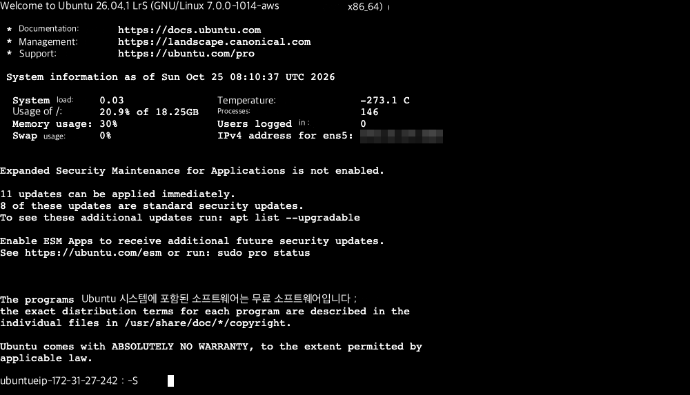 브라우저의 명령줄 창